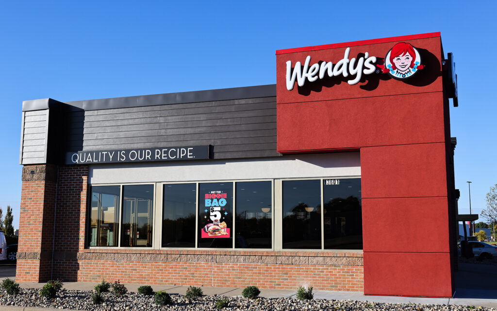 Wendy's restaurant.